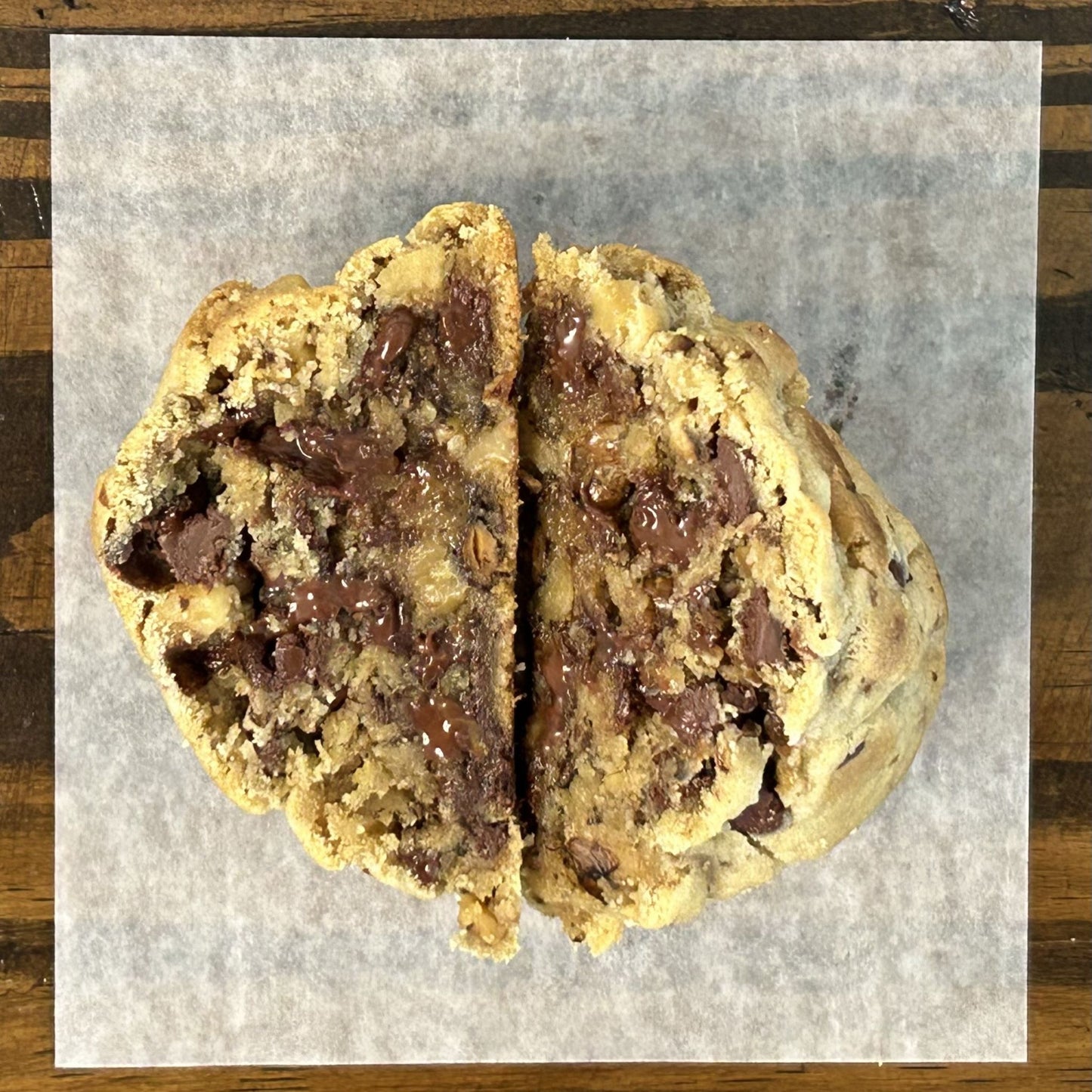 STACKED AND BAKED - NY STYLE COOKIES - STACKED COOKIES - CHOCOLATE WALNUTS