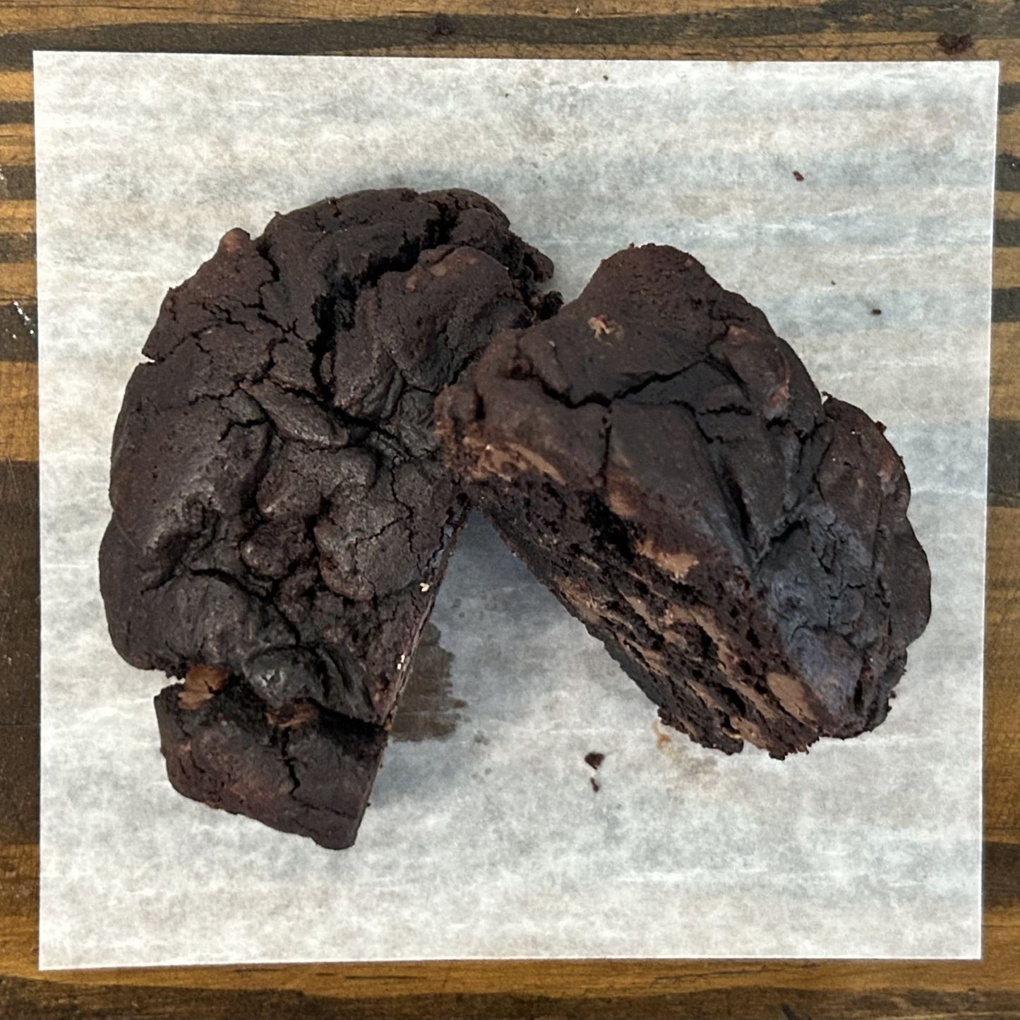 STACKED AND BAKED - NY STYLE COOKIES - STACKED COOKIES - DOUBLE CHOCOLATE COOKIE