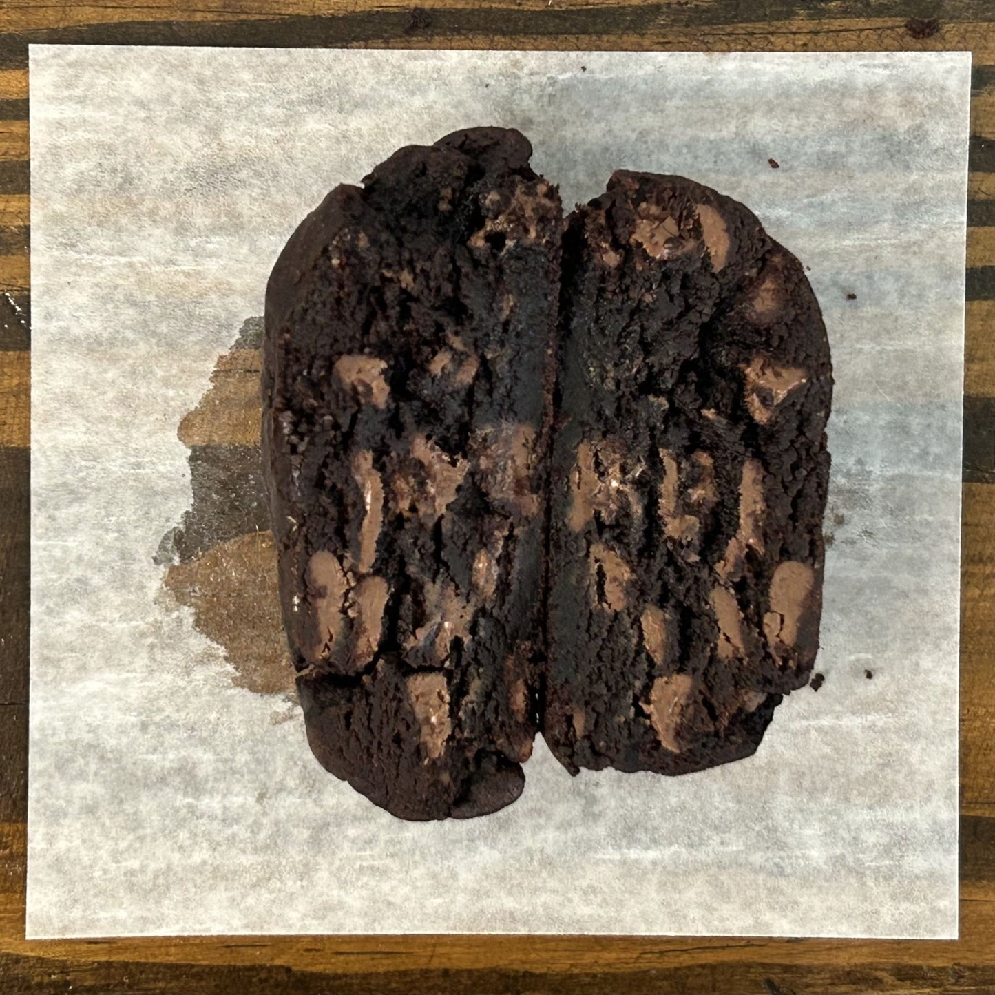 STACKED AND BAKED - NY STYLE COOKIES - STACKED COOKIES - DOUBLE CHOCOLATE COOKIE