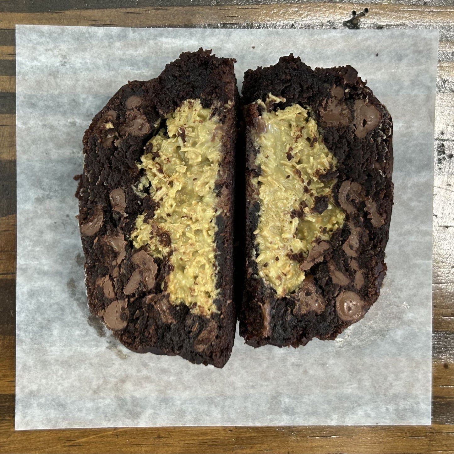 STACKED AND BAKED - NY STYLE COOKIES - STACKED COOKIES - DOUBLE CHOCOLTE - DUBAI PASTE- ROASTED KATAIFI DOUGH - PISTACHIO CREAM