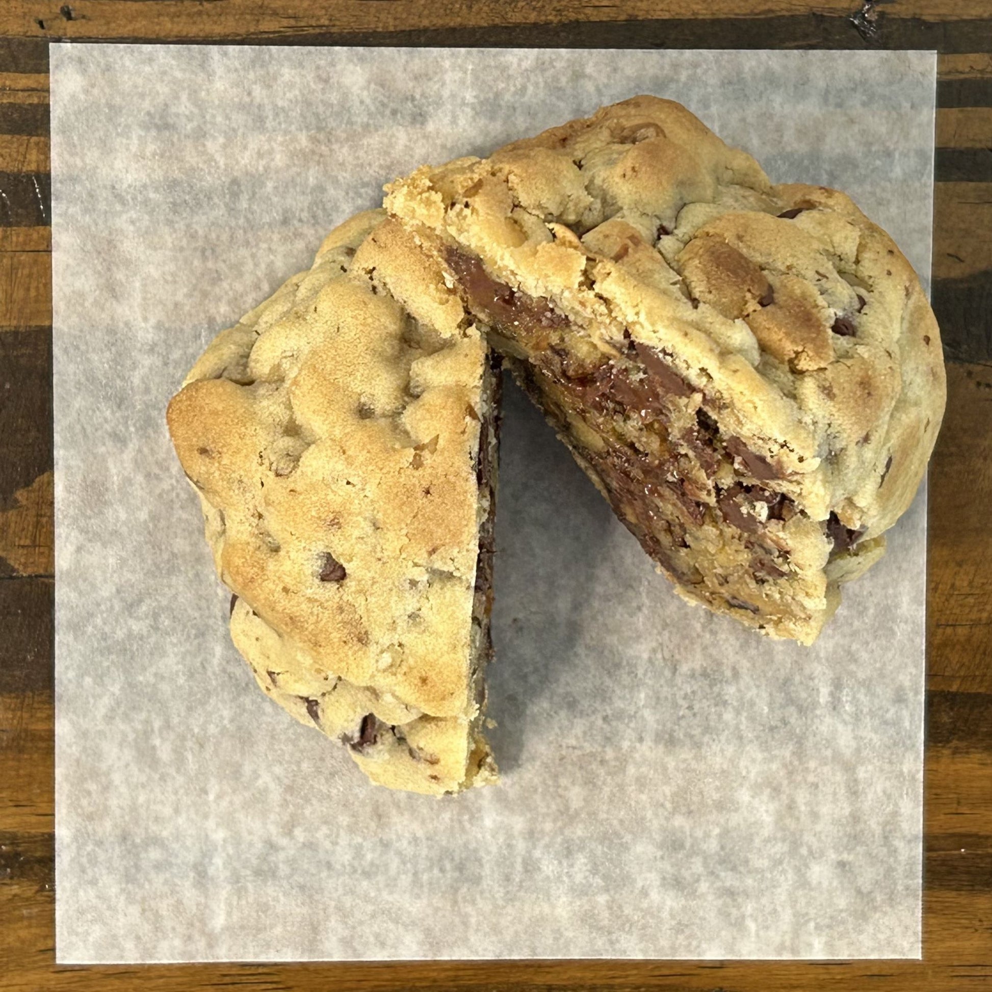 STACKED AND BAKED - NY STYLE COOKIES - STACKED COOKIES - CHOCOLATE WALNUT