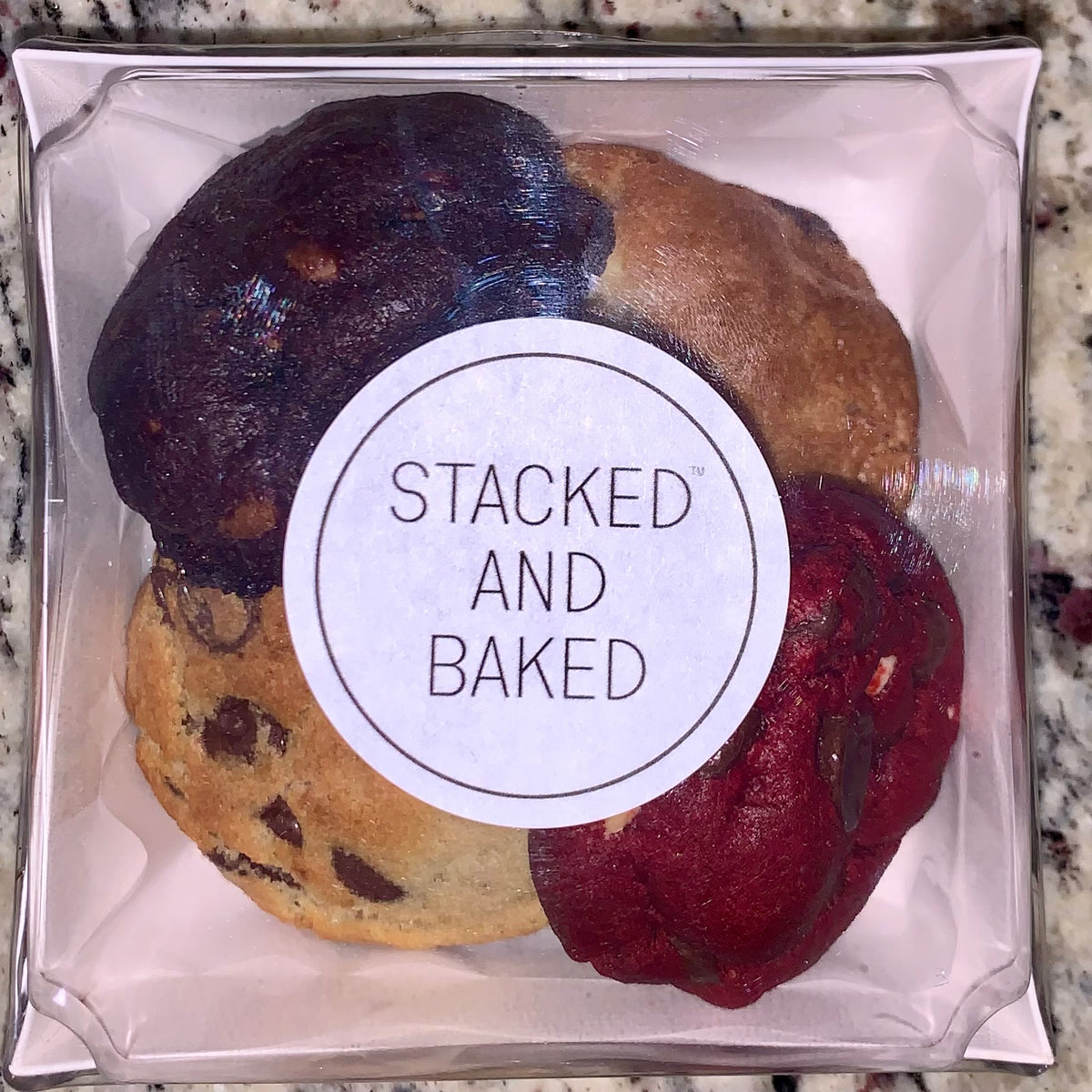 Stack Cookie Box 3PCE - Assorted NY-Style Cookie Box – Stacked and Baked | NY Style Cookies