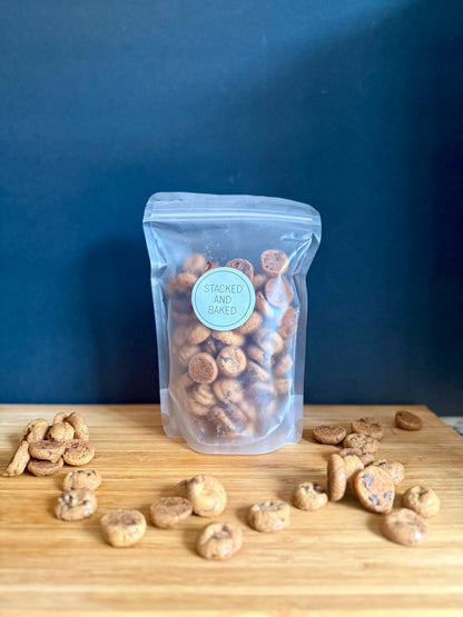 Mini Crunchies – Bite-Sized Chocolate Chip Cookies