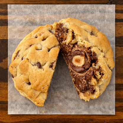 STACKED AND BAKED - NY STYLE COOKIES - STACKED COOKIES - VANILLA COOKIE - FERRERO ROCHER